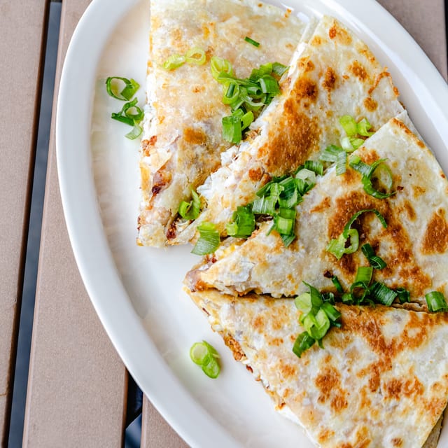 Crispy Chicken Quesadilla.