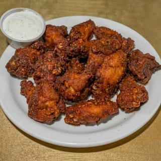 Honey Sriracha Chicken Wings (6)